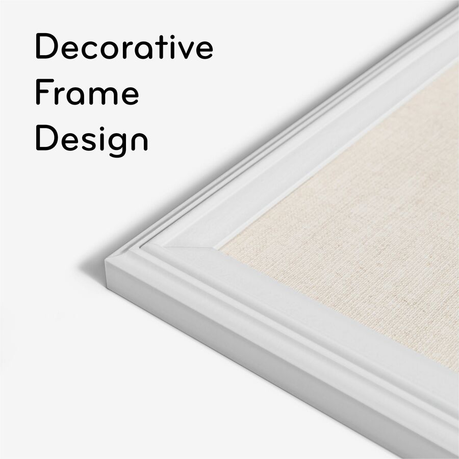 U Brands Linen Bulletin Board - Alternate-Image1