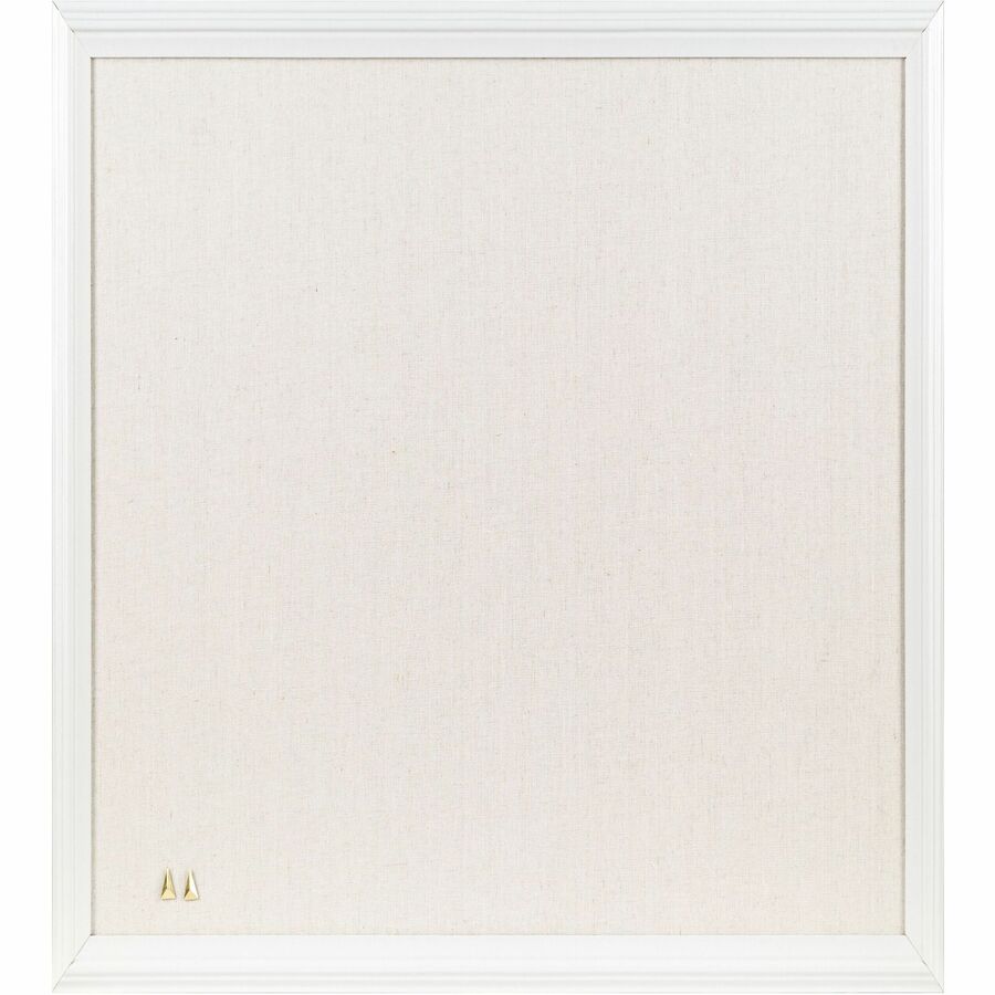 U Brands Linen Bulletin Board - Front