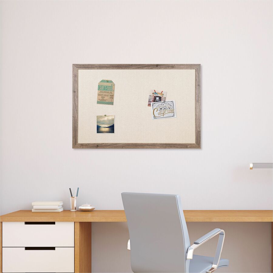 U Brands Linen Bulletin Board - Alternate-Image2