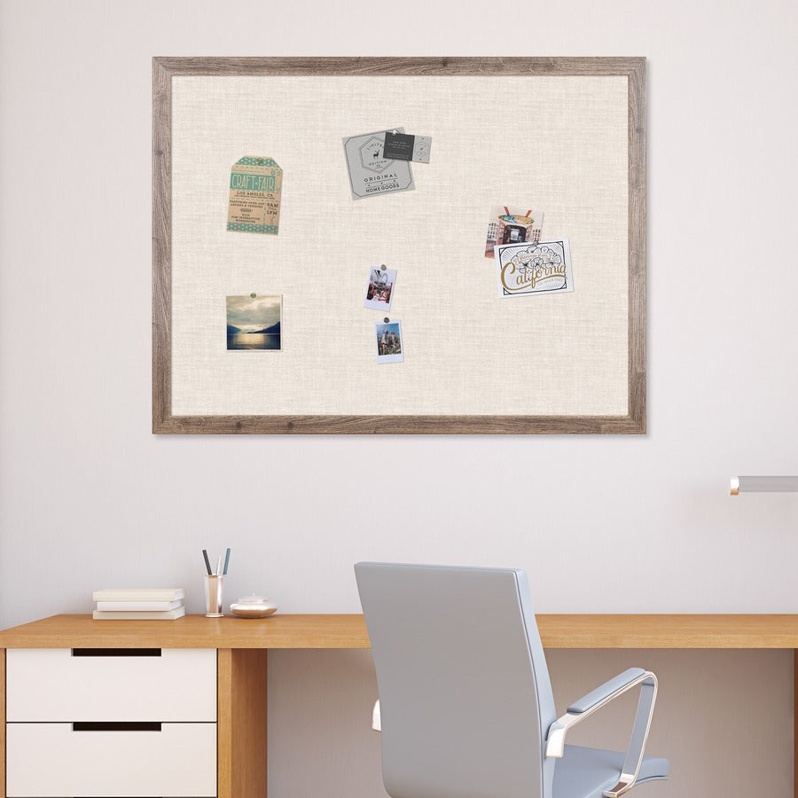 U Brands Linen Bulletin Board - Alternate-Image1
