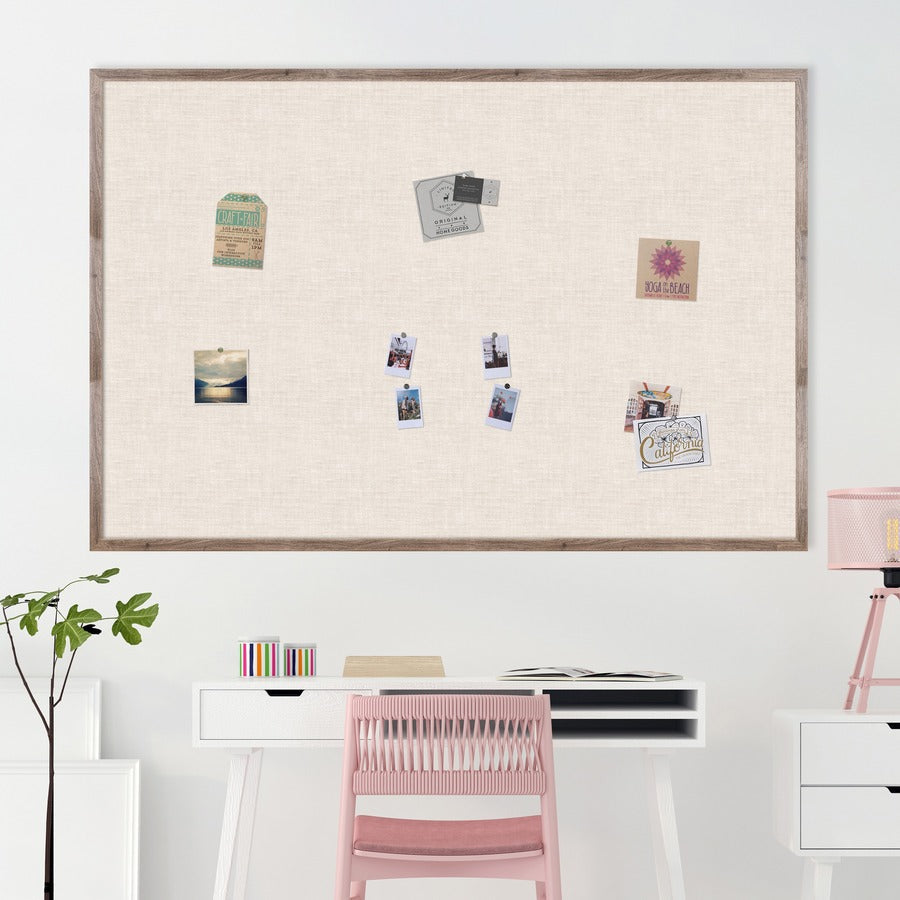 U Brands Linen Bulletin Board - Alternate-Image1