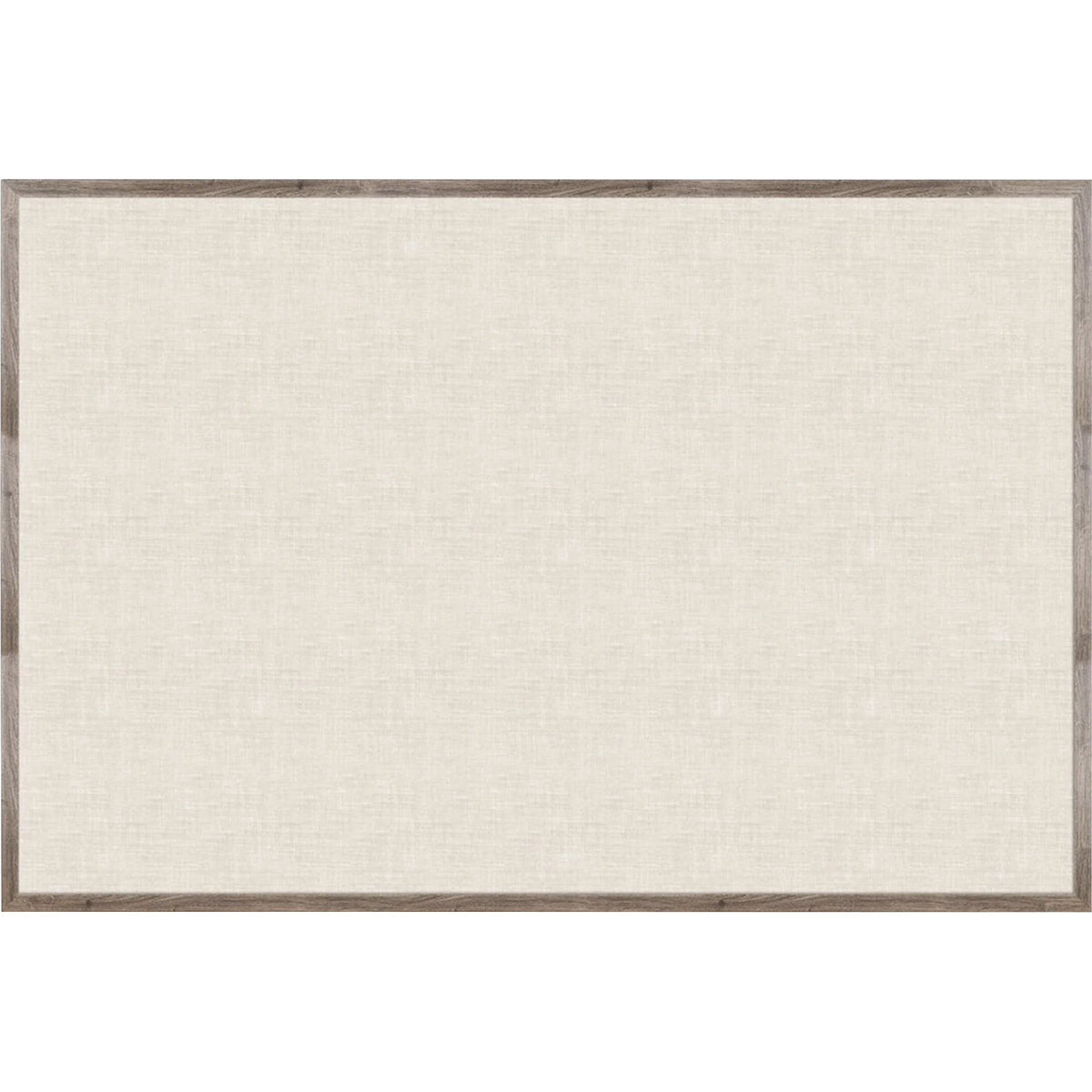 U Brands Linen Bulletin Board - 48x72 - Tan Surface - Rustic Wood Frame - Boards