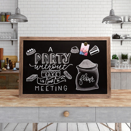 U Brands Magnetic Chalkboard - Alternate-Image1