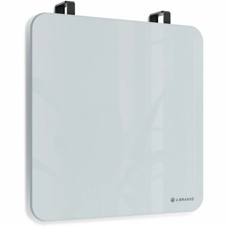 U Brands Magnetic Cubicle/Wall Glass Dry-Erase Board - Right