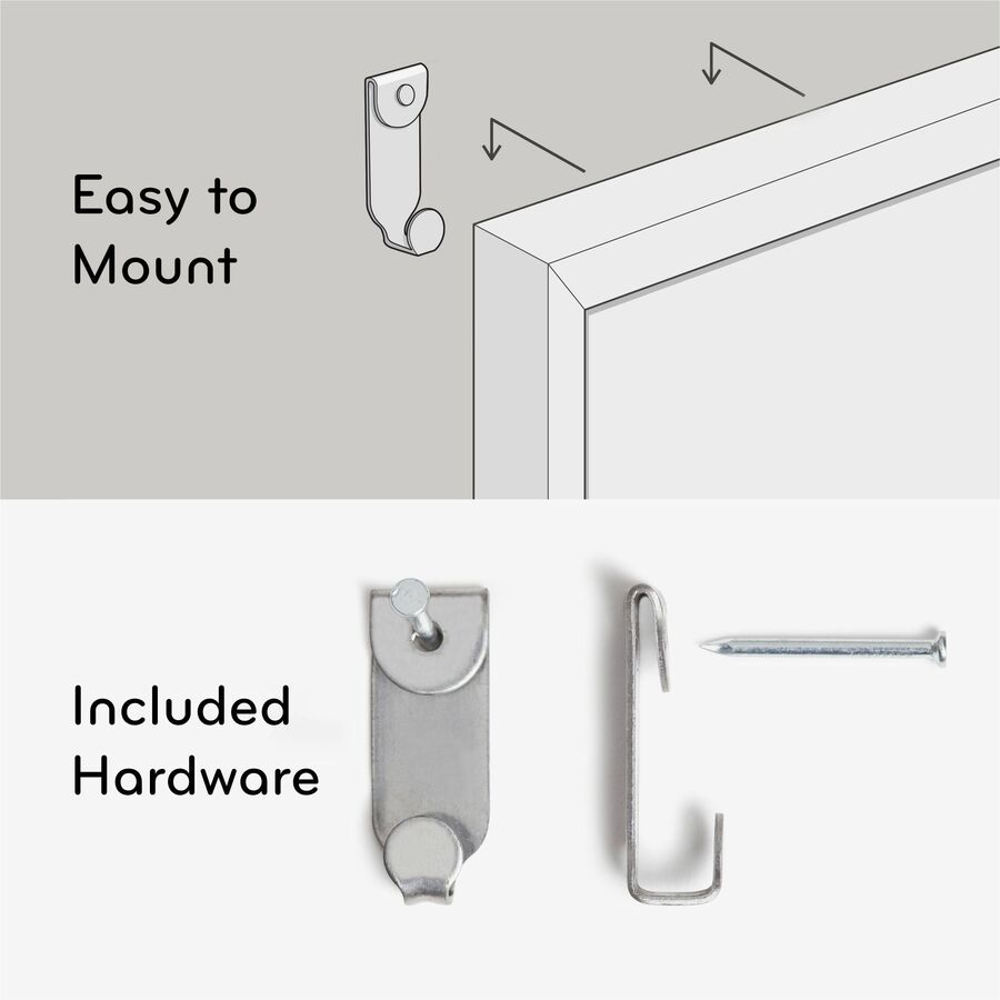 U Brands Magnetic Dry-Erase Board - Top