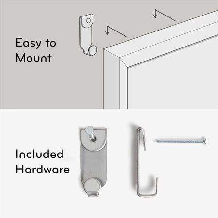 U Brands Magnetic Dry-Erase Board - Top