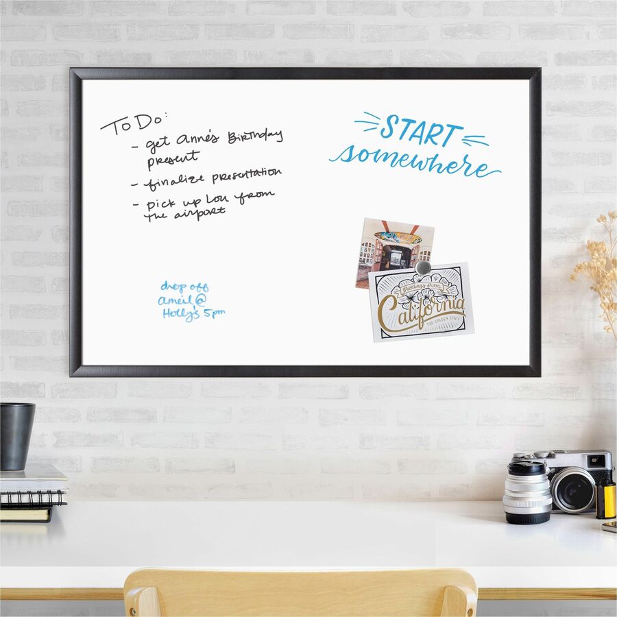 U Brands Magnetic Dry-Erase Board - Top