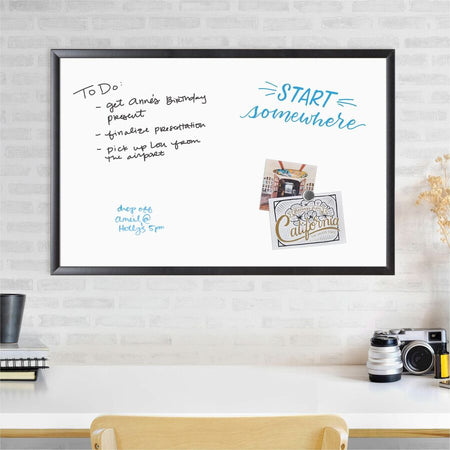 U Brands Magnetic Dry-Erase Board - Top