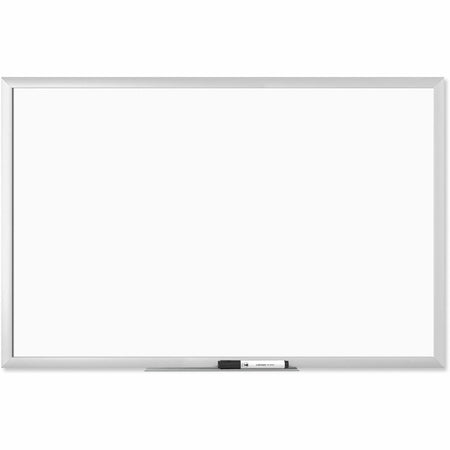 U Brands Magnetic Dry-Erase Board - 36x24’’ White Steel Surface - Silver Frame - Dry Erase Boards