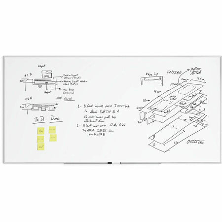 U Brands Magnetic Dry-Erase Board - Front