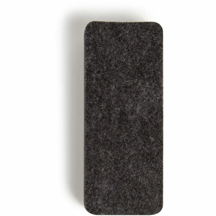 U Brands Magnetic Eraser: White Rectangle Felt - & Contoured - Board Easel Accessories