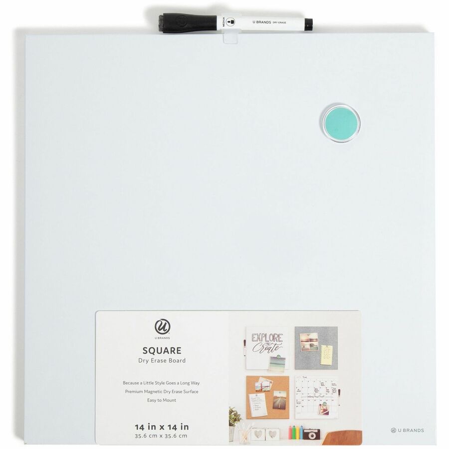 U Brands Magnetic Frameless Dry-Erase Board - Alternate-Image1