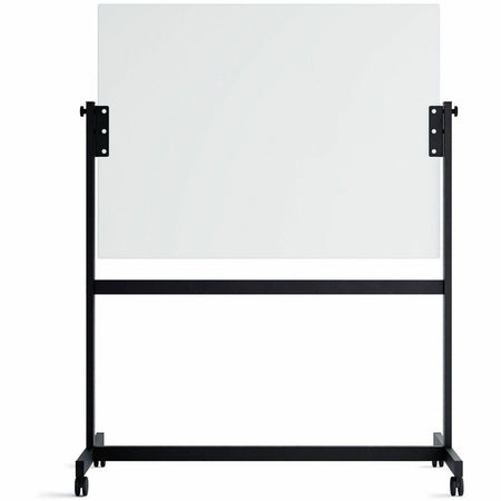 U Brands Magnetic Glass Dry-Erase Board Rolling Easel - 1500