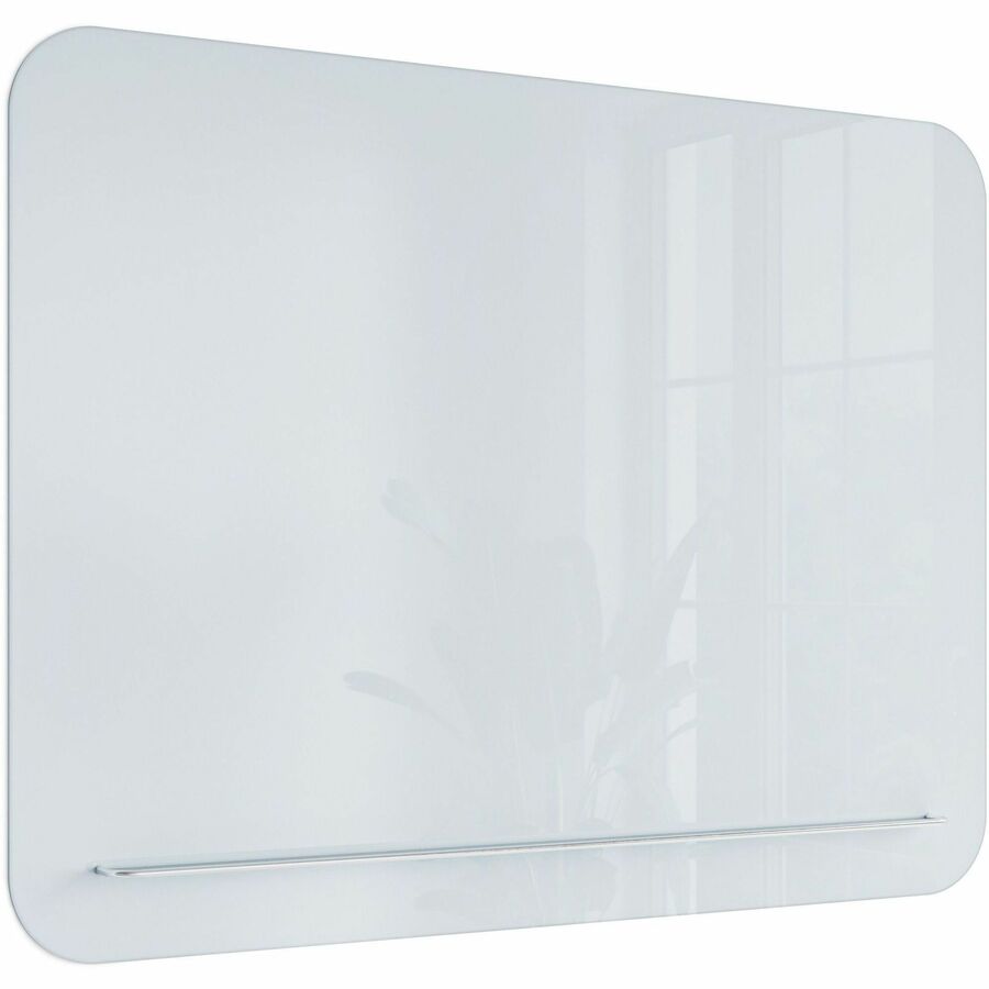 U Brands Magnetic Glass Frameless Dry-Erase Board - Right