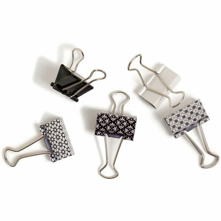 U Brands Medium Binder Clips - 1’’ Width 145 Sheet Capacity - Durable Steel - Bulldog