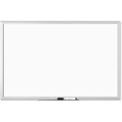 U Brands Melamine Dry-Erase Board - 36x24’’ White Surface - Aluminum Frame - Dry Erase Boards