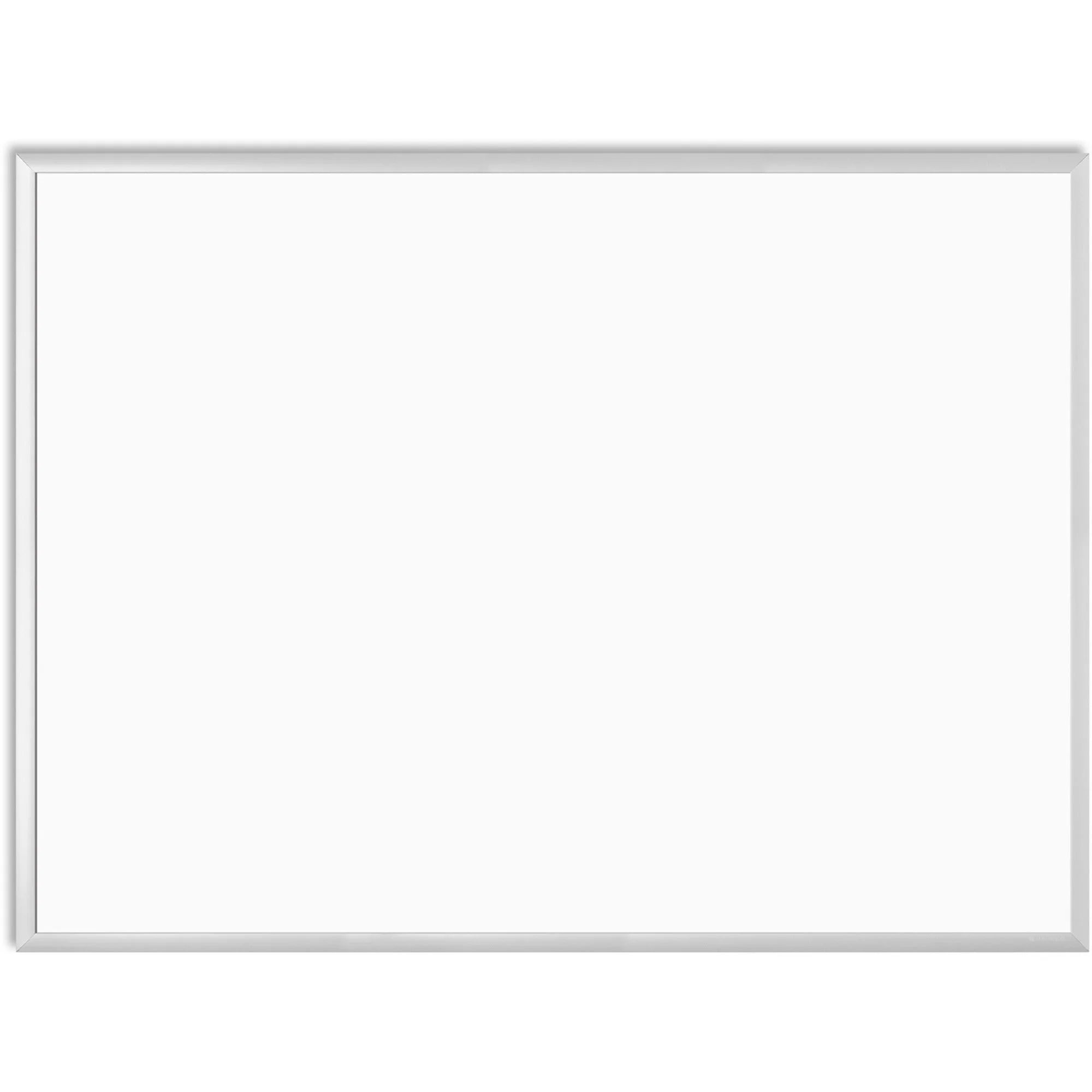 U Brands Melamine Dry-Erase Board - 48x36’’ White Surface - Aluminum Frame - Dry Erase Boards