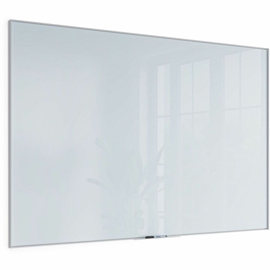 U Brands Non-Magnetic Glass Dry-Erase Board - Right
