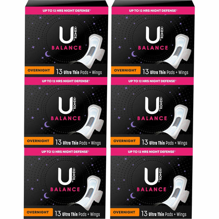 U by Kotex Ultra Thin Overnight Pads - 2000