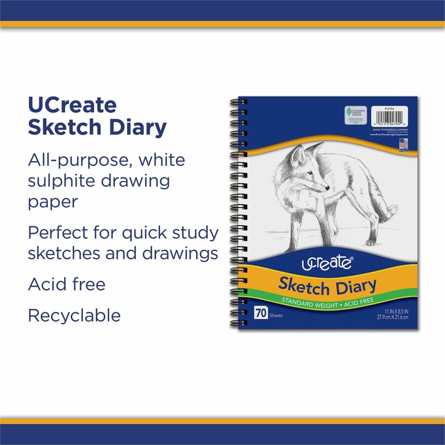 UCreate Art1st Sketch Diary - Letter - Alternate-Image2