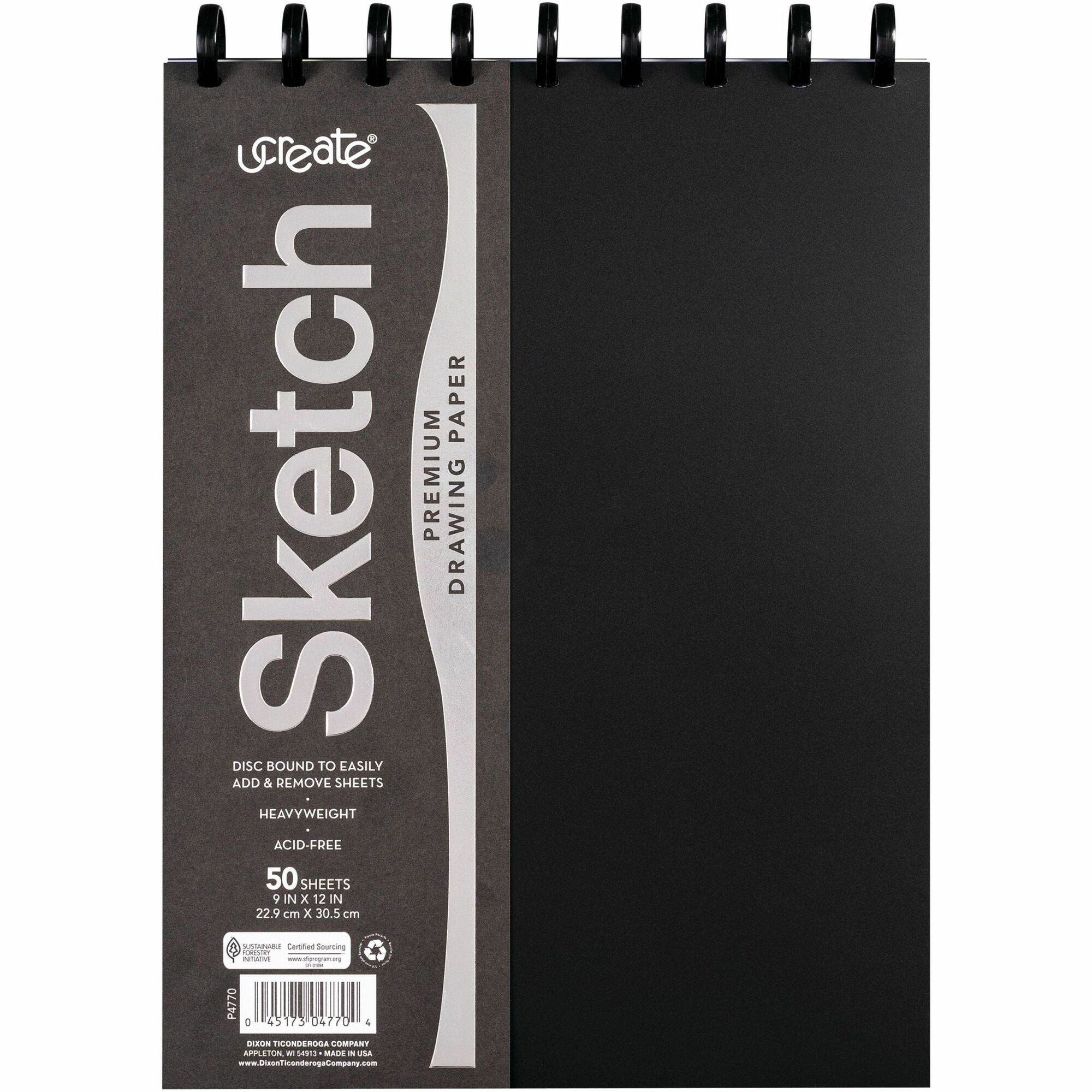 UCreate Disc Bound Sketch Book - 2000