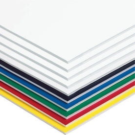 UCreate Foam Board: Craft & Classroom Essential - 20’’x30’’ - Assorted Colors - 10/Carton - Project Boards