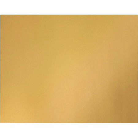 UCreate Metallic Poster Board: Vibrant Yellow - Ideal for Classroom Projects - Project Boards