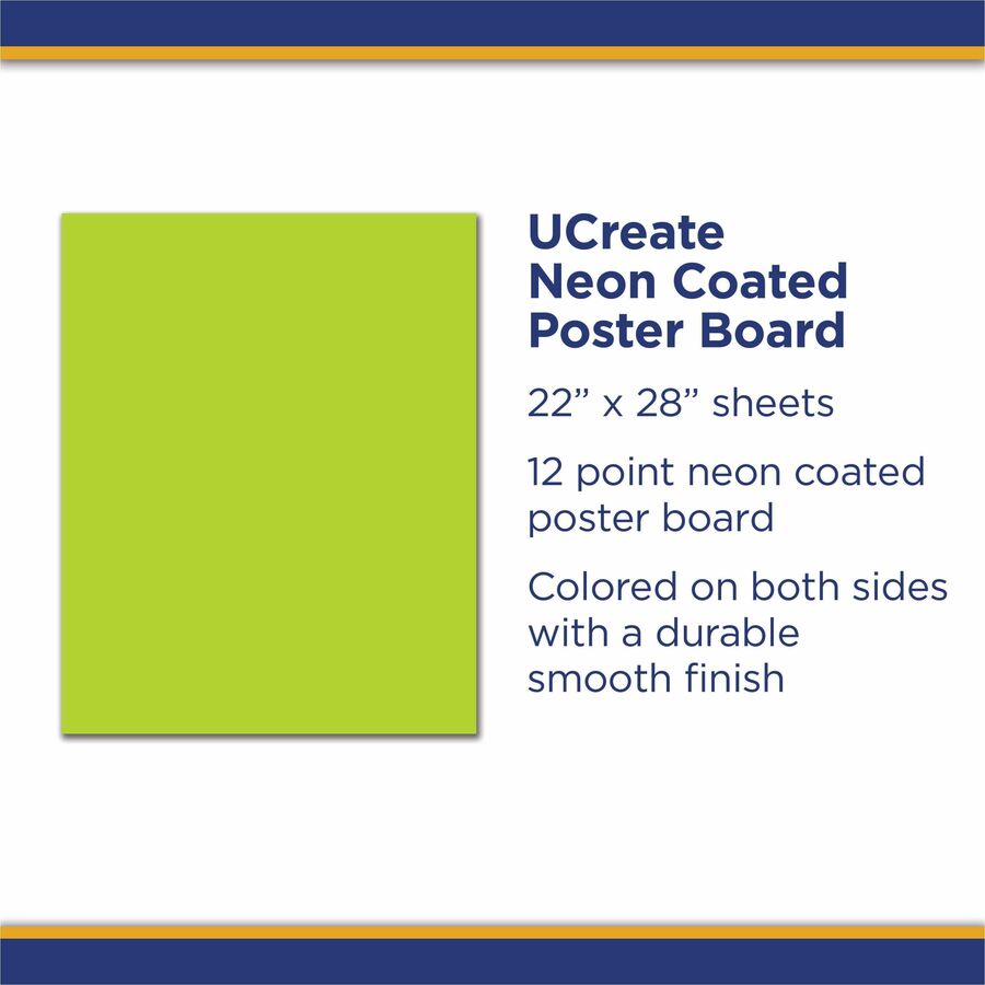 UCreate Neon Poster Board - Alternate-Image2