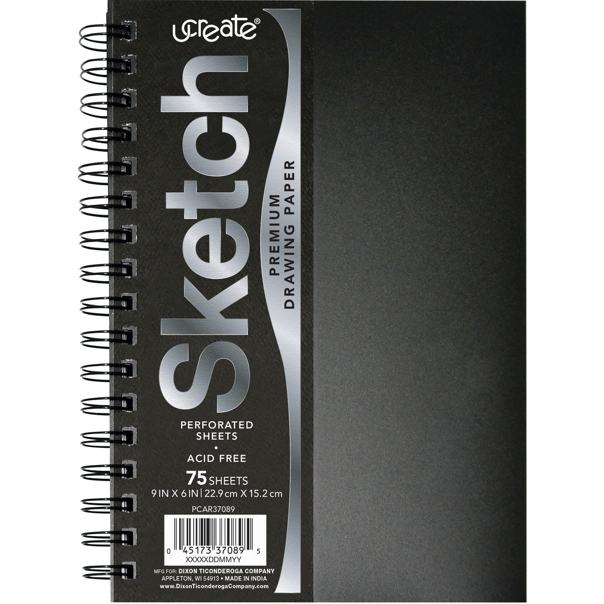 UCreate Poly Cover Sketch Book - 2000