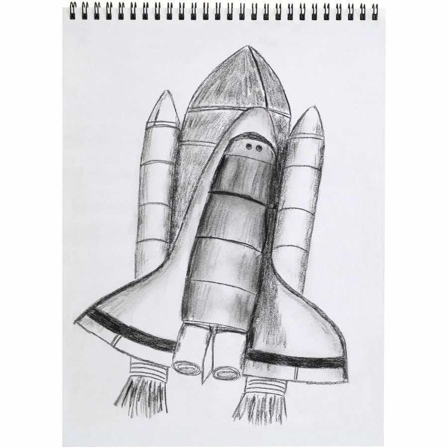 UCreate Sketch Book: Medium Weight Acid-Free - 9’’ x 12’’ - 30 Sheets - Drawing Paper & Pads