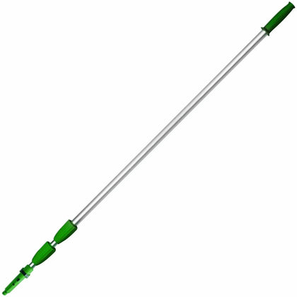 Unger 18’ Telescopic Pole: Extend Your Reach with this 18 ft Green Aluminum Pole - Poles & Handles