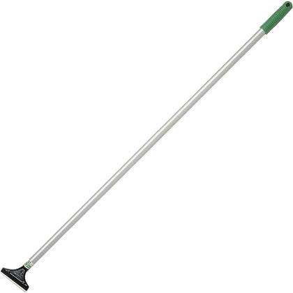 Unger 4’’ Light-duty Scraper - Carbon Steel Blade - 48’’ Aluminum Handle - Hanging Hole Ergonomic Light Duty - Gray