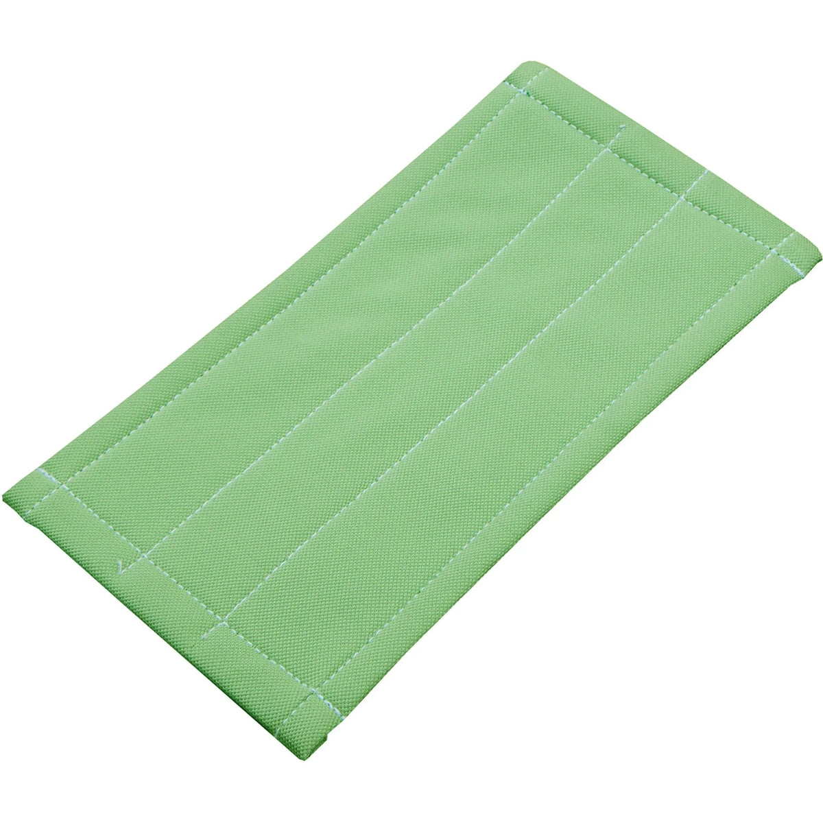 Unger Aluminum Pad Holder with Microfiber Cleaning - 8’’ Rectangle - Green - Sponges Pads & Wipers
