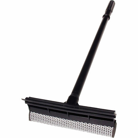 Unger Auto Squeegee Scrubber: 8’’ Blade 18’’ Handle Heavy Duty - Squeegees / Scrappers