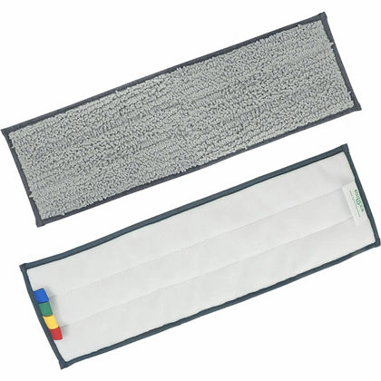 Unger Excella 20’’ Cleaning Pads: Durable MicroFiber for Mopping Floors - Mops & Refills