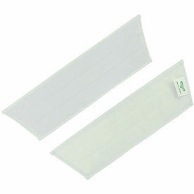 Unger Excella 20’’ Floor Finishing Pads: MicroFiber Mopping - Green/Black - Mops & Refills
