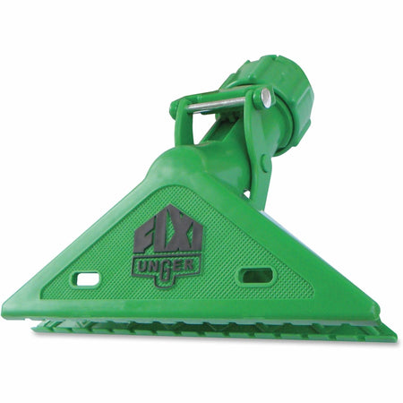 Unger FIXI-Clamp: Telescopic Pole Attachment - Green Plastic - Poles & Handles