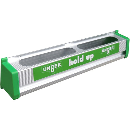 Unger Hold Up Tool Holder - 18’’ Width - Silver - Convenient Storage - Cleaning Organizers
