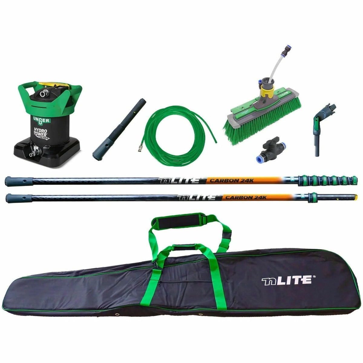 Unger HydroPower Ultra Advanced 39’ Kit - Professional Cleaning Solution - Glass Cleaners