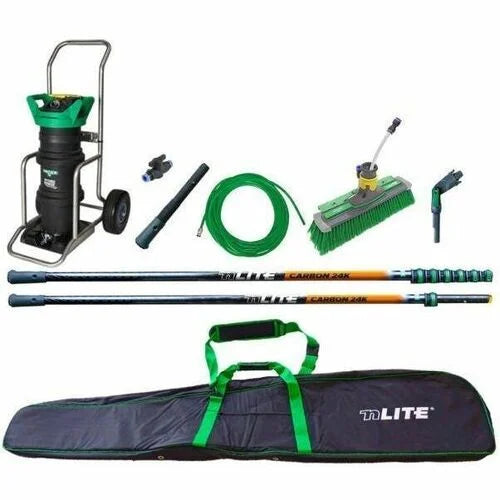 Unger HydroPower Ultra Large Carbon 39’ Kit - Professional Window Cleaning Solution - Glass Cleaners