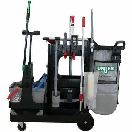 Unger Rx Omni Cleaning System: Straight Pole for Efficient - Cleaning/Utility Carts