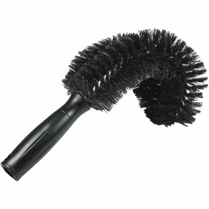 Unger StarDuster Pipe Brush: 11’’ Poly Bristle Plastic Handle - Green/Black - Dusters