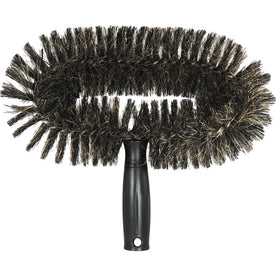 Unger StarDuster WallBrush: Horsehair Bristle 9.4’’ Length - 5/Carton - Scrub Brushes