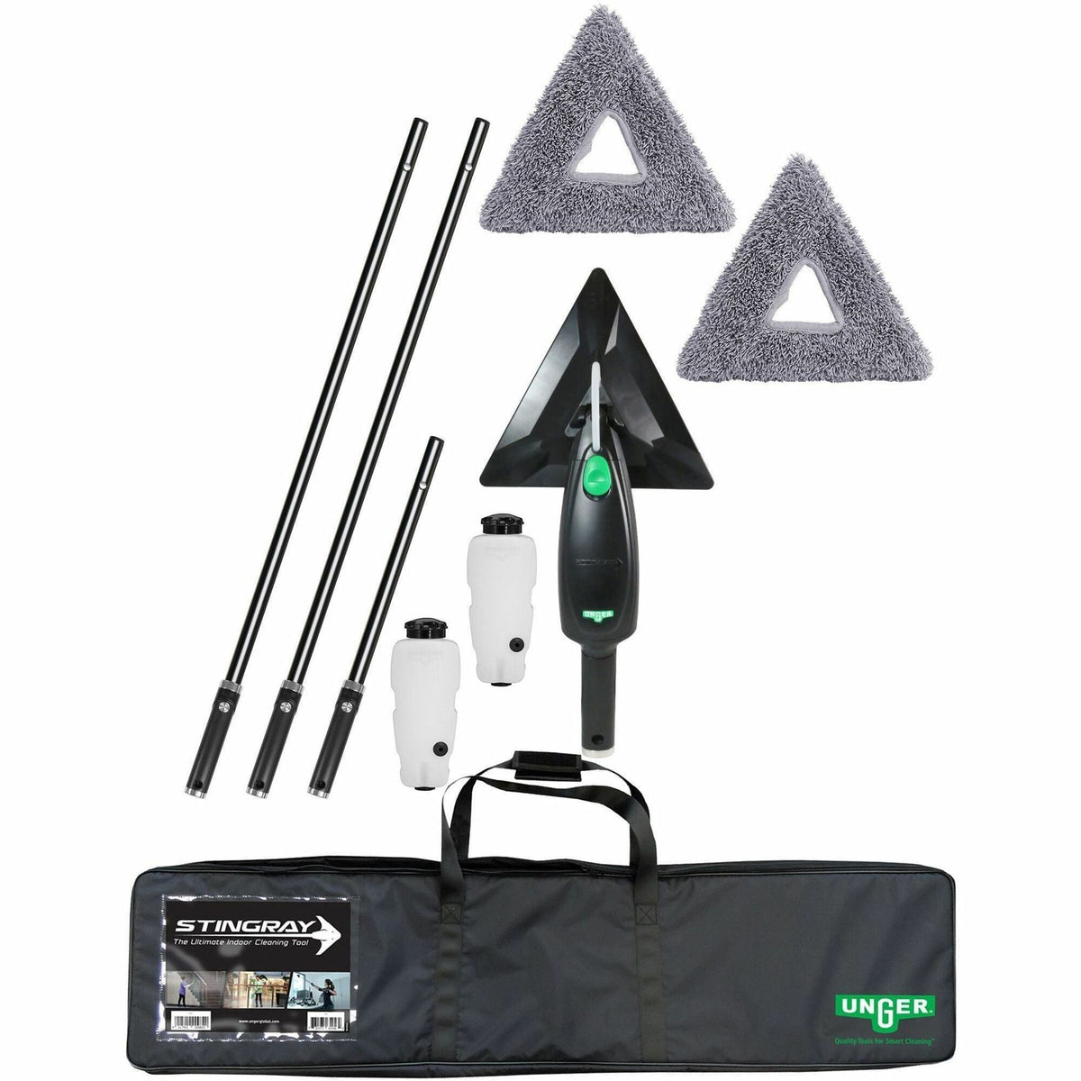 Unger Stingray Refillable Microfiber Cleaning Kit - 2000