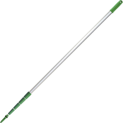 Unger TelePlus 5-Section Extension Pole - 30 ft Length - Anodized Aluminum & Plastic - Poles Handles