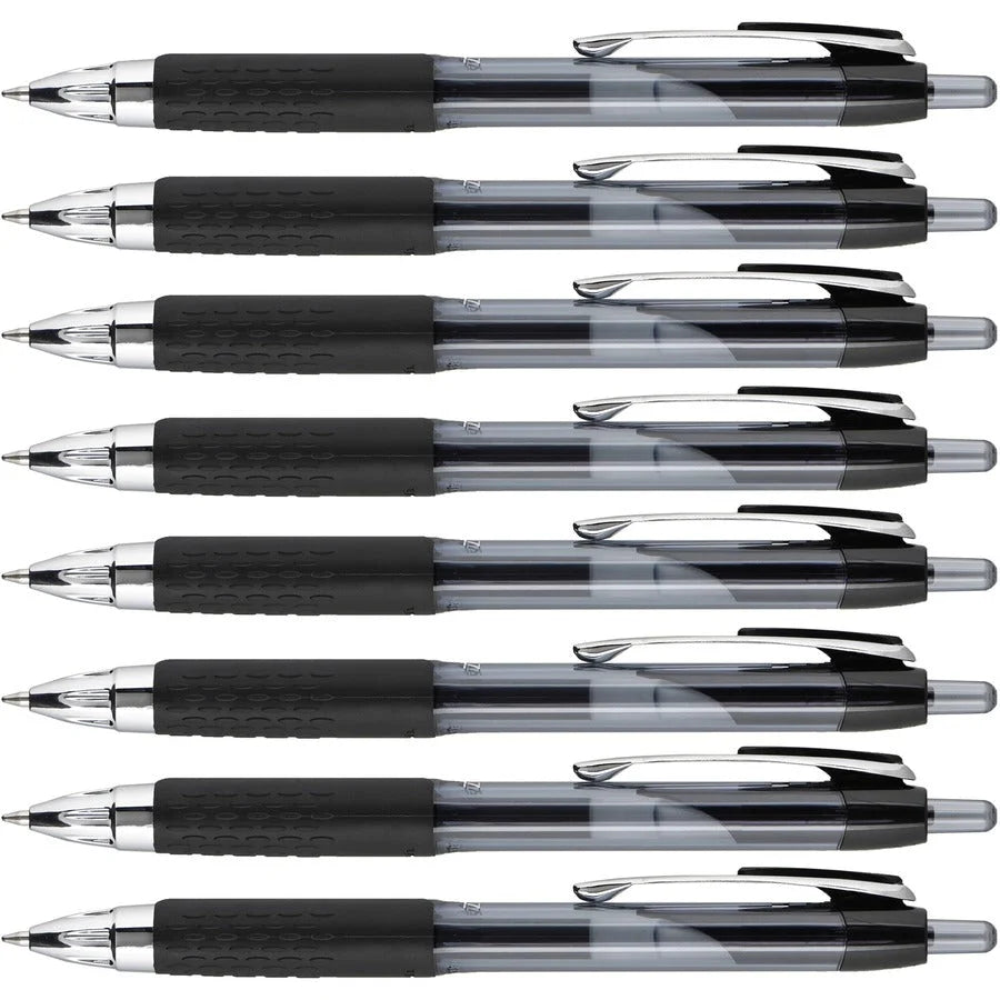 Uniball™ 207 Gel Pen: 0.7mm Medium Point Refillable Retractable - Black Ink - Pens