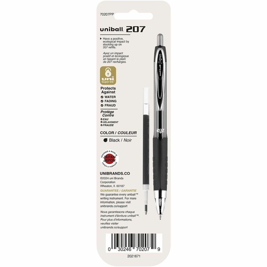 uniball™ 207 Gel Pen Refill - Rear