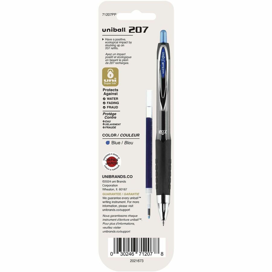 uniball™ 207 Gel Pen Refill - Rear