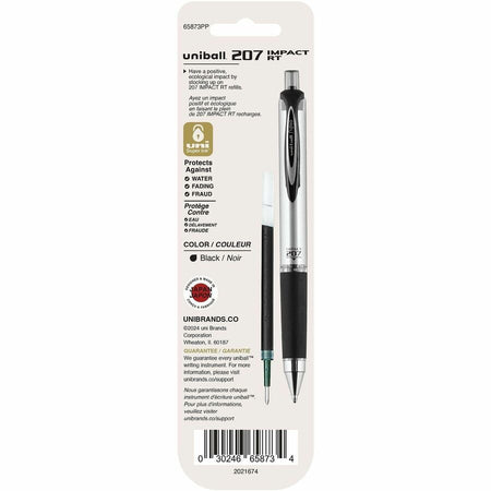 uniball™ 207 Impact RT Gel Pen Refill - Rear