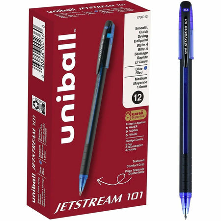 Uniball™ Jetstream 101 Ballpoint Pen - Blue Ink 1mm Medium Point - Pens